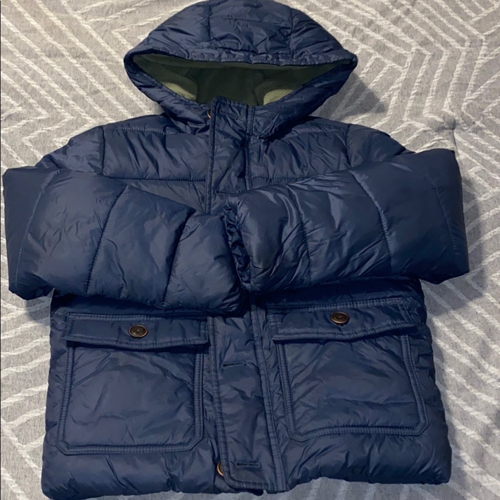 Youth Fleece Lined Puffer Coat